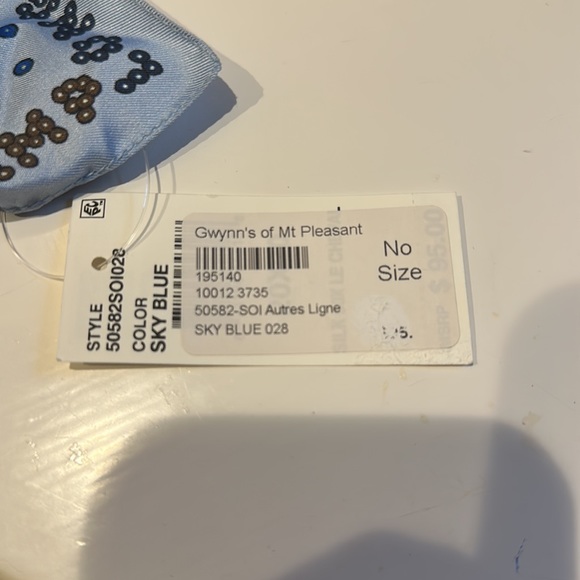 Longchamp Silk Scarf NWT - Picture 5 of 5